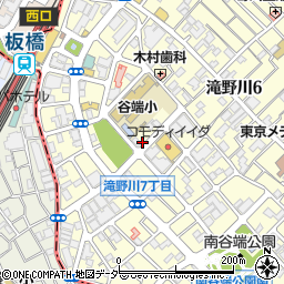 リパーク滝野川７丁目第４駐車場周辺の地図