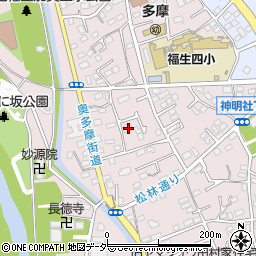 東京都福生市福生1241周辺の地図