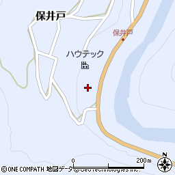 岐阜県下呂市保井戸1379周辺の地図