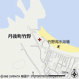 竹野海水浴場公衆トイレ周辺の地図