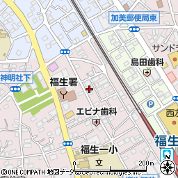 東京都福生市福生1068周辺の地図