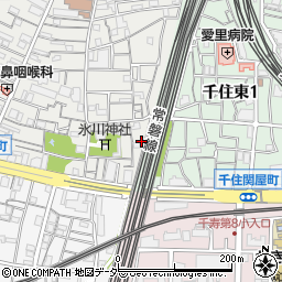 東京都足立区千住仲町47周辺の地図