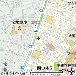 東京都葛飾区四つ木5丁目18-8周辺の地図