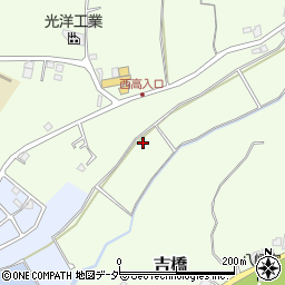 千葉県八千代市吉橋周辺の地図