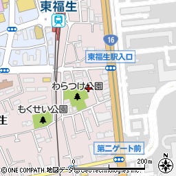 東京都福生市福生2168周辺の地図