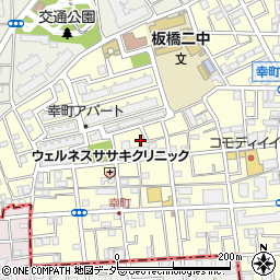 東京都板橋区幸町44周辺の地図
