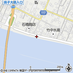茨城県神栖市波崎東明神前周辺の地図