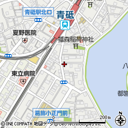 株式会社森八本舗青砥店周辺の地図