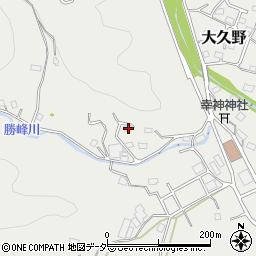 東京都西多摩郡日の出町大久野2103周辺の地図