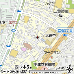 東京都葛飾区四つ木5丁目23-3周辺の地図