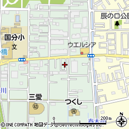 みのる薬局東国分店周辺の地図