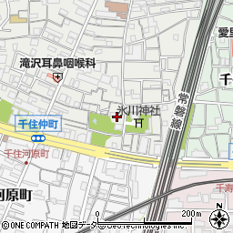 東京都足立区千住仲町29周辺の地図