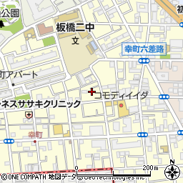 東京都板橋区幸町30周辺の地図