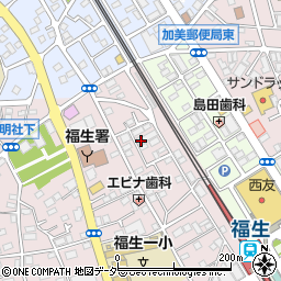 東京都福生市福生1027周辺の地図