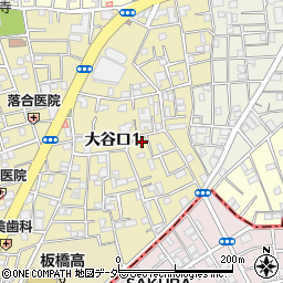 東京都板橋区大谷口1丁目周辺の地図