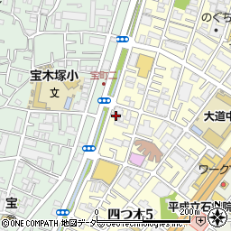 東京都葛飾区四つ木5丁目18-10周辺の地図