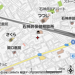 東京都練馬区石神井町7丁目3周辺の地図