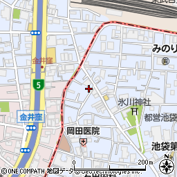 東京都豊島区池袋本町2丁目39-14周辺の地図