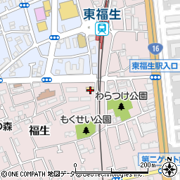 東京都福生市福生2131周辺の地図