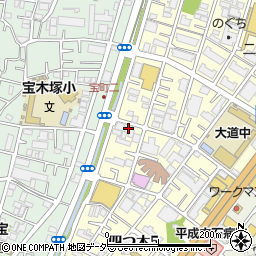 東京都葛飾区四つ木5丁目18-13周辺の地図