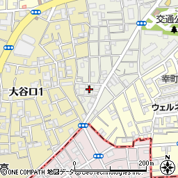 東京都板橋区大山西町30周辺の地図