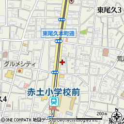 日本経済新聞販売店荒川区ＮＳＮ西日暮里周辺の地図