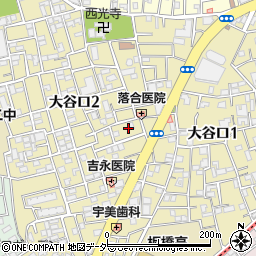 東京都板橋区大谷口周辺の地図