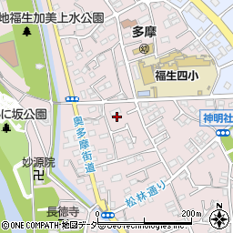 東京都福生市福生1239周辺の地図