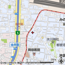 東京都豊島区池袋本町2丁目39周辺の地図