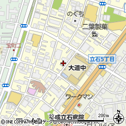 東京都葛飾区四つ木5丁目23-22周辺の地図