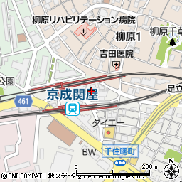 大京印刷紙器株式会社　工場周辺の地図