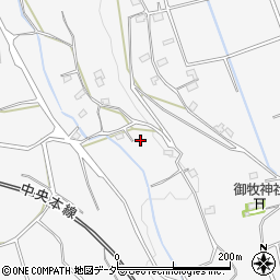山梨県韮崎市中田町中條2858周辺の地図