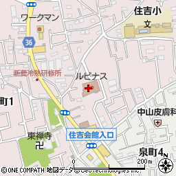 西東京市役所保谷保健福祉総合センター　子ども家庭支援センター周辺の地図