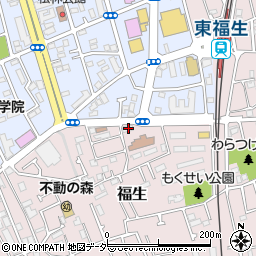 東京都福生市福生2125-5周辺の地図