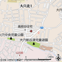 高根台住宅２周辺の地図