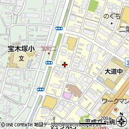 東京都葛飾区四つ木5丁目25-1周辺の地図
