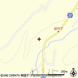 山梨県韮崎市穂坂町柳平360周辺の地図