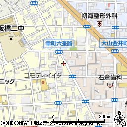 東京都板橋区幸町20周辺の地図