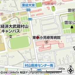 武蔵村山市シルバー人材センター（公益社団法人）周辺の地図