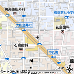 東京都板橋区熊野町46周辺の地図