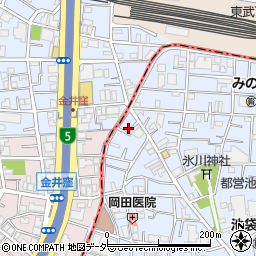 東京都豊島区池袋本町2丁目39-7周辺の地図