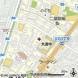 東京都葛飾区四つ木5丁目23-20周辺の地図