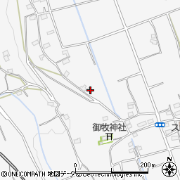 山梨県韮崎市中田町中條2364周辺の地図