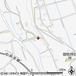 山梨県韮崎市中田町中條2857周辺の地図