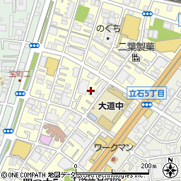 東京都葛飾区四つ木5丁目23周辺の地図