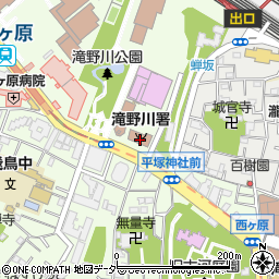 東京消防庁滝野川消防署周辺の地図