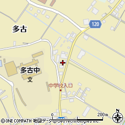 千葉県香取郡多古町多古161周辺の地図