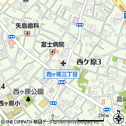 青山小動物医院周辺の地図