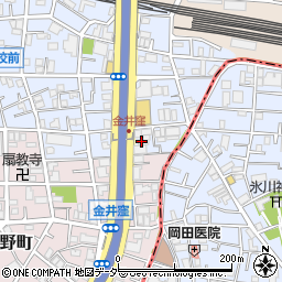 東京都板橋区大山金井町6周辺の地図