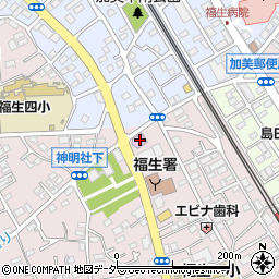 東京都福生市福生1077周辺の地図